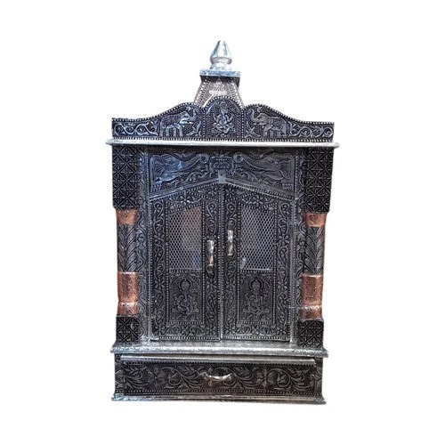 Oxidized Silver Decorative Home Temple Mandir